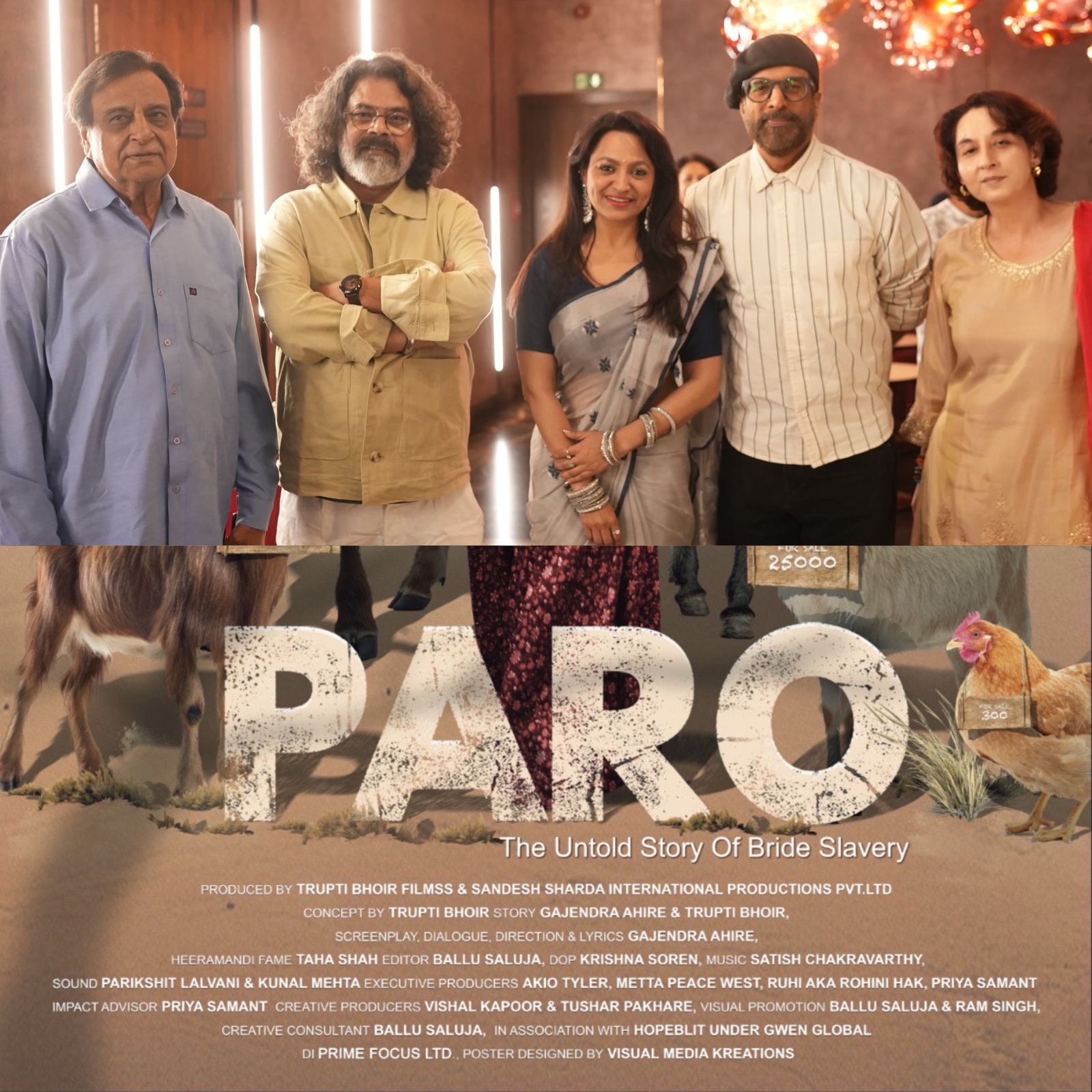 Special Screening of ‘Paro’ at Yash Raj Studios: A Groundbreaking Film on Bridal Slavery