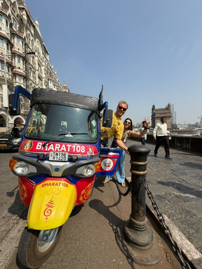 Italian Couple Embarks on a 10,000+ km Adventure Across India in Their Autorickshaw ‘Raja’