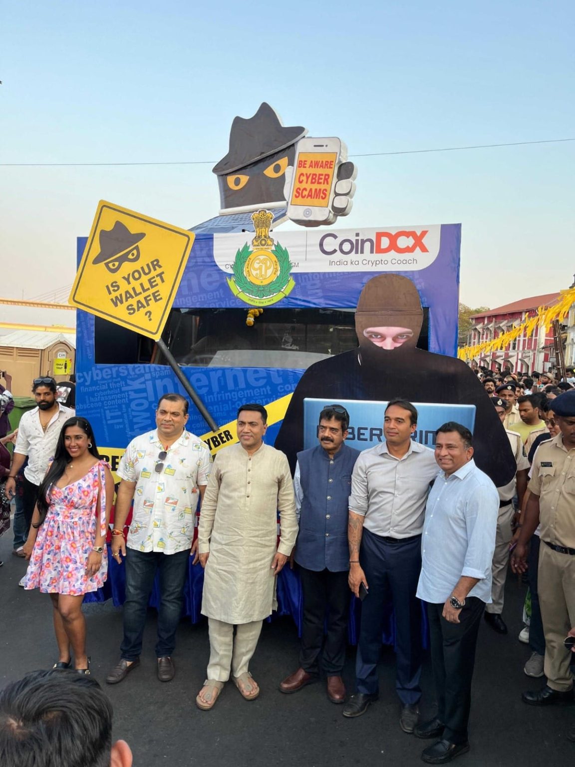 CoinDCX and Goa Police Launch ‘Cyber Surakshit Goem’ Campaign during ...